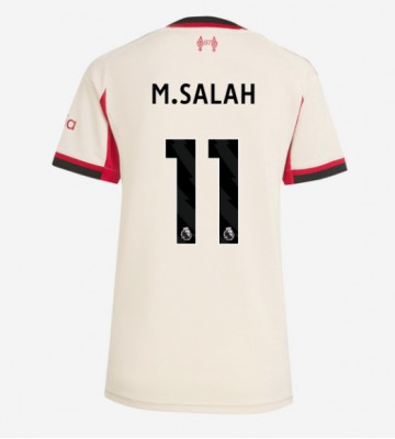 Liverpool Mohamed Salah #11 Replik Auswärtstrikot Damen 2025-26 Kurzarm